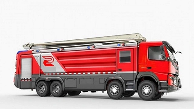举高(gao)喷射消防車(che)